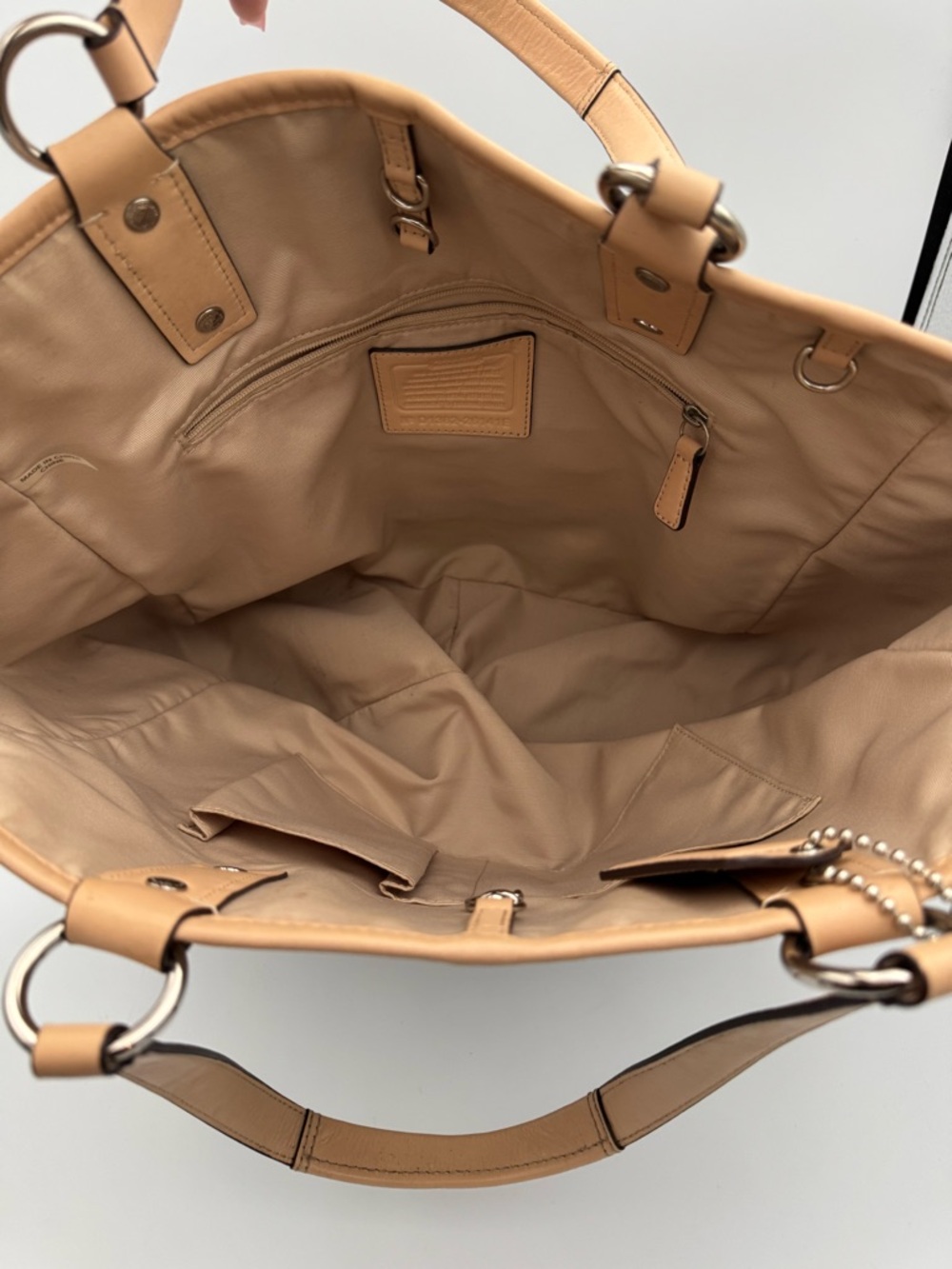 Coach (2013) Metro Metallic Tote - Picture 9 of 10